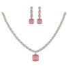 Ratnavali Jewels Brass Silver Plated American Diamond Cubic ... - Image 2