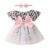 Hopscotch Girls Off-Shoulder Heart Print Casual Dress In Mul... - Image 2