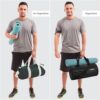 Cranique Duffle Gym Bag with Shoe Compartment & Yoga Mat Hol... - Image 4