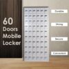 TUFFERONE 60 Door Durable Metal Mobile Locker - Secure Stora... - Image 4