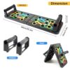 Wearslim Professional Push Up Board For Men, Multi-Functiona... - Image 6