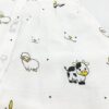 Zizuka 100% Muslin Cotton Baby Frock for Girls - Round Neck ... - Image 7