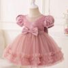 Niren Enterprise Rollar Frock net Embroidery Work Ruffle Pat... - Image 3