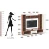 BLUEWUD Fenily Engineering Wood Tv Entertainment Unit Set To... - Image 3