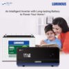 Luminous Zelio+ 1100 Pure Sine Wave 900VA/12V Inverter with ... - Image 6