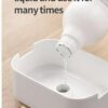 Oslen Plastic 2 in 1 Soap Dispenser for Kitchen with Sponge ... - Image 4