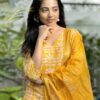 KLOSIA Women Printed Straight Kurta and Pant with Dupatta Se... - Image 3