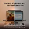 BenQ ScreenBar Halo LED Monitor Light| Lamp with Wireless Co... - Image 6
