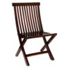 Home furniture Wooden Patio Dining Set Foldable 4 Chair and ... - Image 3