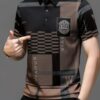 Men\'s Irregular Geometric Pattern and Alphabet Print Sports... - Image 6