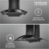 Hindware Smart Appliances | Nadia 90 cm Chimney | 1350 CMH |... - Image 5