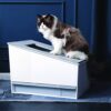 HONEY CARE Self-Cleaning Cat Litter Boxes, Automatic Cat Lit... - Image 2