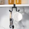 Boniry 1 Pcs Double-Row 12 Hooks for Kitchen Storage - Cupbo... - Image 4