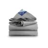 TUFFPAULIN 80FT X 80FT 150 GSM Silver Heavy Duty Tarpaulin T... - Image 2