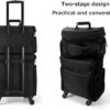 Adson 2 in 1 Beauty Travel Vanity Trolley Makeup Case, Porta... - Image 5