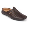 FAUSTO FST FOSME-2032 BROWN-42 Men\'s Brown Laser Cut Back O... - Image 4