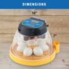 Brinsea Products Mini II Ex Fully Automatic 7 Egg Incubator ... - Image 7