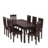 EBANSAL Solid Wood Dining Table 8 Seater | Eight Seater Dinn... - Image 3