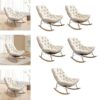 LR Decor E-Shop Upholstered Rocking Chair Lounge Chair for F... - Image 6
