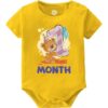 Baby Buzz 1 Month Printed Birthday Teddy Theme New Born Baby... - Image 2