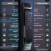GOLENS Smart Door Lock X1PRO | 8-Ways to Unlock | 3D Face ID... - Image 8
