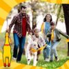 32 Pcs 12 Inches Rubber Chicken Dog Toy Yellow Squeeze Screa... - Image 7