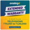Onsitego 2 Years Extended Warranty for TVs from Rs. 70001 to... - Image 2