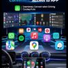 AuroraLink 2025 Wireless CarPlay Adapter for iPhone - No Lag... - Image 6
