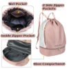 Storite Sports Drawstring Bag Backpack - Basketball Bag Gym ... - Image 4