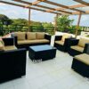 DROID FURNITURE Outdoor Patio Sofa Sets Wicker 8 Seater Sofa... - Image 2