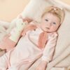 3 Pcs Baby Bows And Headbands, 3Pcs Super Stretchy Nylon Hai... - Image 5
