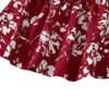 Hopscotch Girls Floral Print Casual Dress with Headband In R... - Image 7