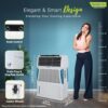Symphony Touch 80 Personal Air Cooler For Home with Honeycom... - Image 5