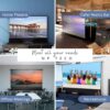NPTECH 100 Inch (6.7ft x 3.8ft) Floor Rising Long Throw Proj... - Image 7