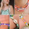 SANNIDHI® Clay Beads for Bracelet Making Kit, 6000pcs+ 24-Co... - Image 6