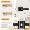 Probrico Passage Door Lever Handle Interior Non-Locking Leve... - Image 8