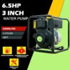 RICO ITALY 296CC 6.5HP PORTABLE WATER PUMP (3INCH) 4 STROKE ... - Image 5