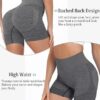Kaththai Gym Push Up Seamless Sports Yoga Short Fitness Work... - Image 4