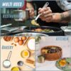 Parage Stainless Steel Measuring Cups & Spoon Combo for Dry ... - Image 8