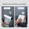 Pack of 2 Stainless Steel Self Adhesive Napkin Ring Wall Mou... - Image 5