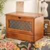 LOOM TREE® Wood Makeup Organizer Antique Desktop Display Cab... - Image 4