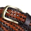 VOGARD Mens Braided Genuine Leather Original Branded Belt | ... - Image 6