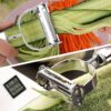 Top Chef 2-in-1 Kitchen Vegetable and Fruit Peeler, Stainles... - Image 2
