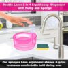 SWAPKART Plastic Pack of 2 Double Layer Soap Dispenser for B... - Image 5
