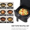 Niwix Pack of 2 Air Fryer Silicone Liners I Round Basket Bak... - Image 6
