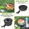 Cluemart Camping kichen Accessories for Outdoor Mess Kit,Coo... - Image 8