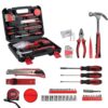 Enon DIY Household Hand Tool Box (83 Pcs) Essential Toolkit ... - Image 2