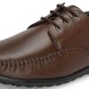 Blue Leather By Centrino Men Formal Shoe|Cushioned Insole|St... - Image 8