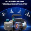 Orion Motor Tech 2 Gal Vacuum Chamber with Pump Kit, 3.5 cfm... - Image 5