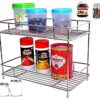 12FOR COLLECTION Stainless Steel 2 Tier Countertop Kitchen R... - Image 5